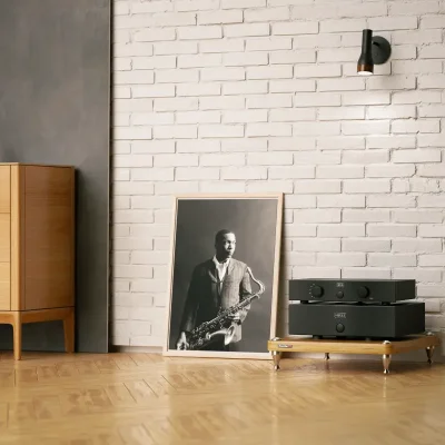 Hegel H20 power amplifier and P20 preamplifier