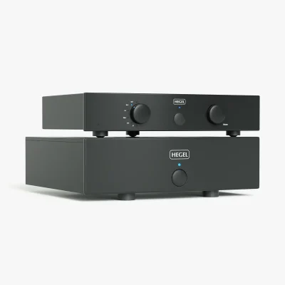 Hegel H20 power amplifier with P20 preamplifier