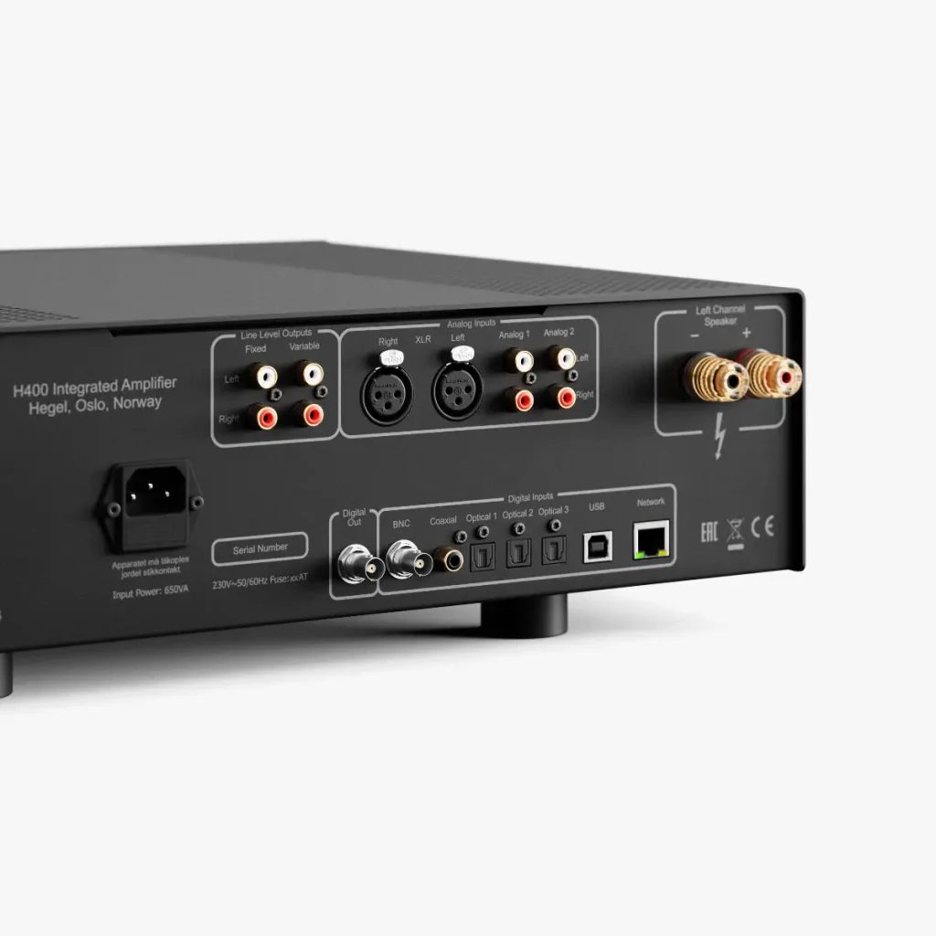 Hegel H400 integrated amplifier
