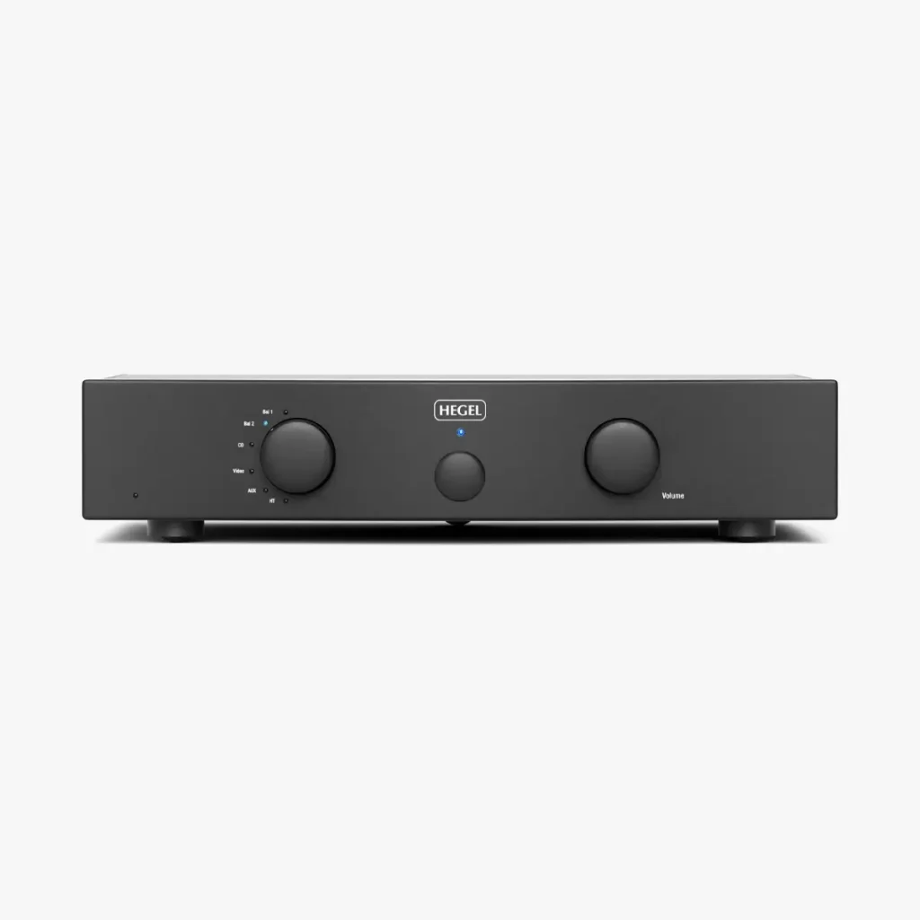 Hegel P20 preamplifier front panel