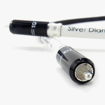Tellurium Q Silver Diamond Waveform HF digital cable with RCA connectors