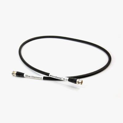 Tellurium Q Silver Diamond Waveform HF digital cable with BNC connectors