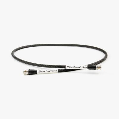 Tellurium Q Silver Diamond Waveform HF digital cable with BNC connectors