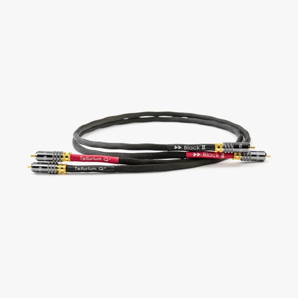Tellurium Q Black II RCA cables