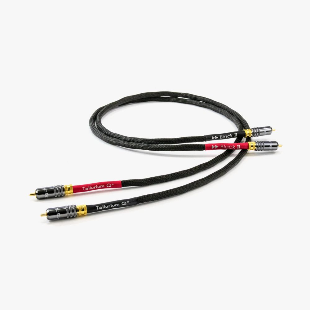 Tellurium Q Black II RCA cables