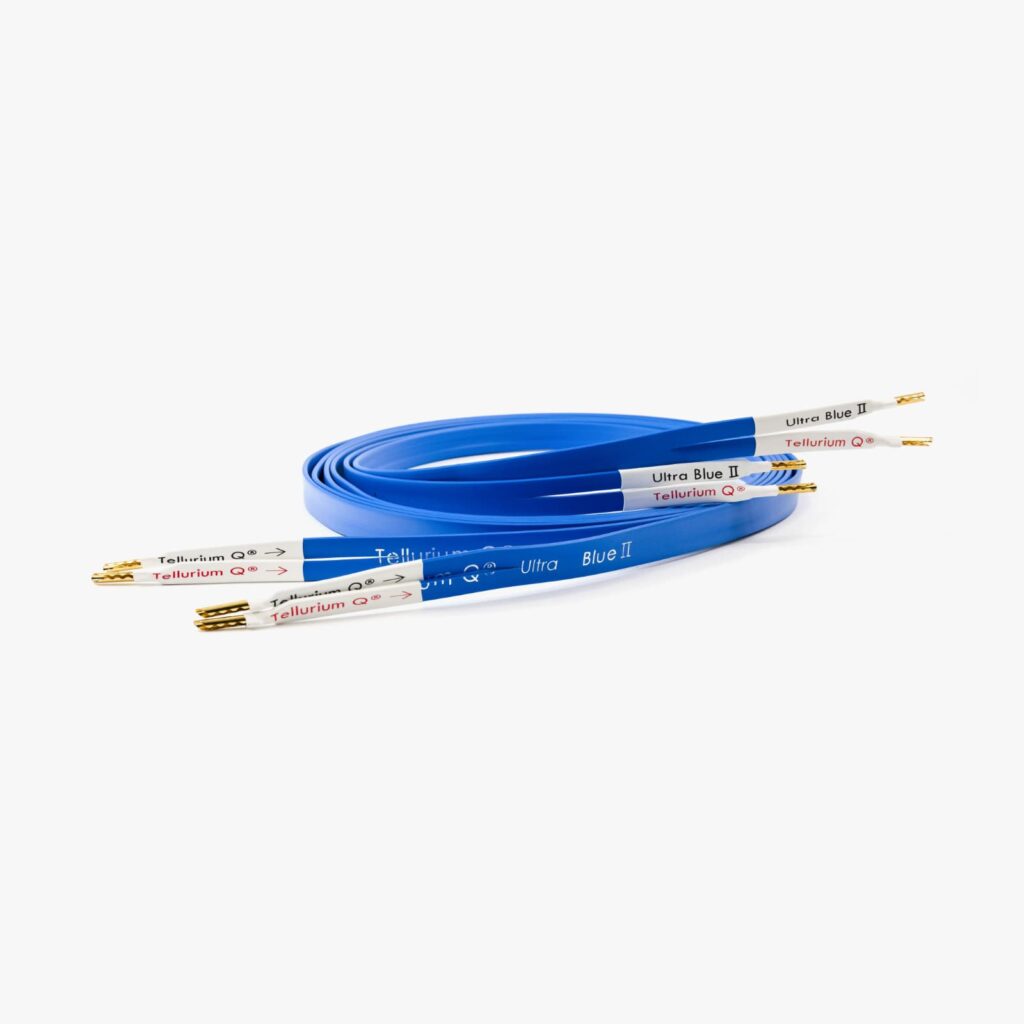 Tellurium Q Ultra Blue II speaker cables