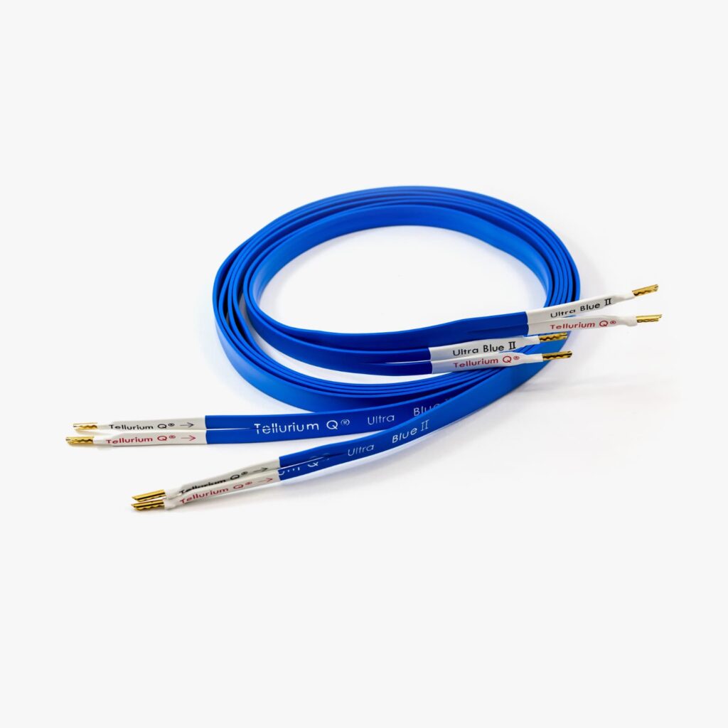 Tellurium Q Ultra Blue II speaker cables