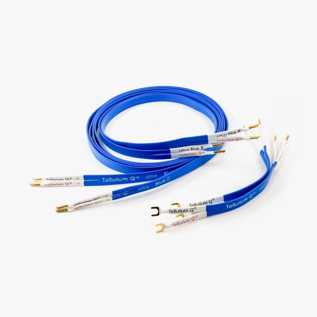 Tellurium Q Ultra Blue II speaker cables