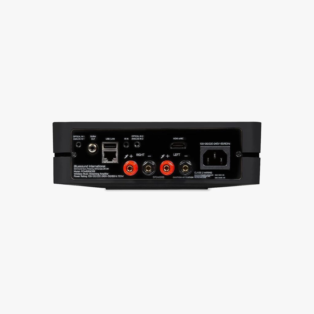 Bluesound Powernode in black finish