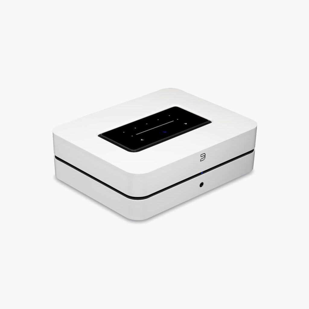 Bluesound Powernode in white finish