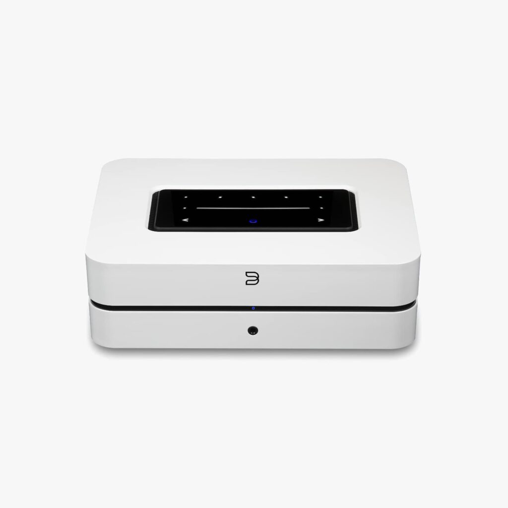 Bluesound Powernode in white finish