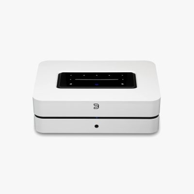 Bluesound Powernode in white finish