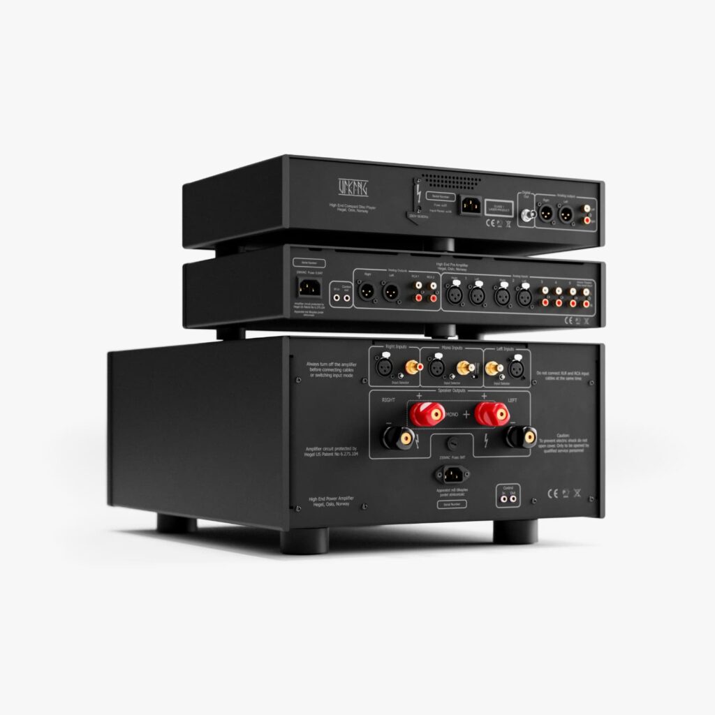 Hegel Viking CD player with P30A and H30A