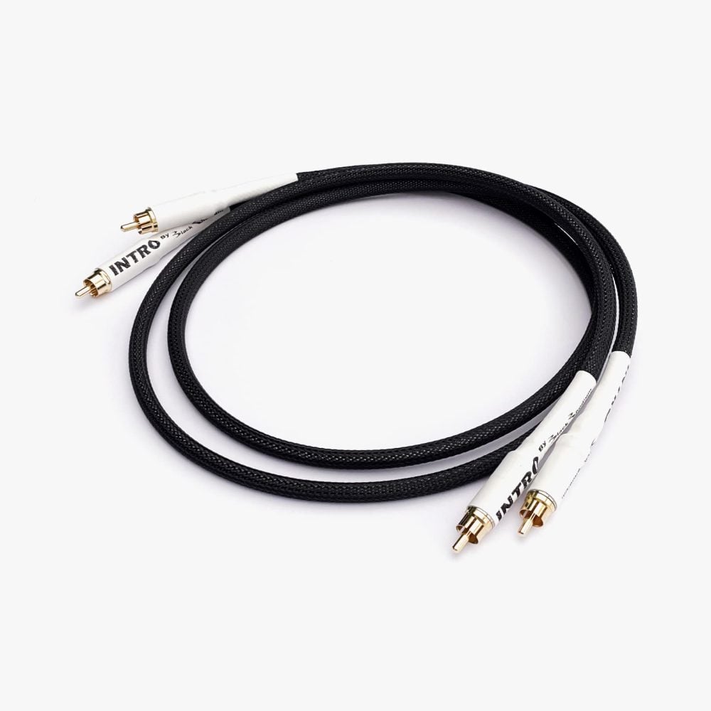 INTRO by Black Rhodium RCA cables