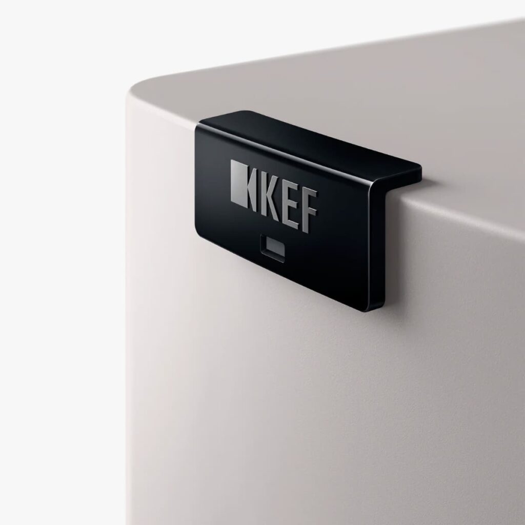 KEF LS60 Wireless logo detail