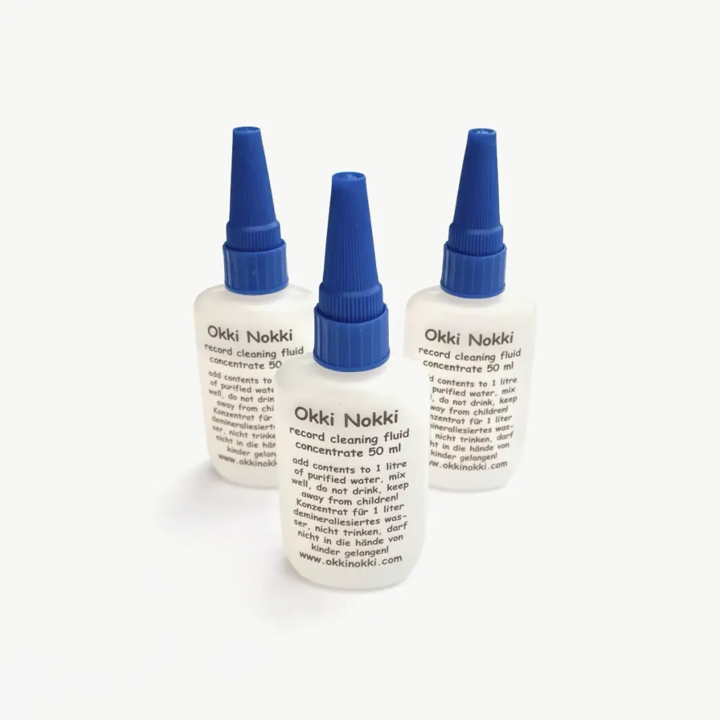 Okki Nokki record cleaning concentrate 3 pack