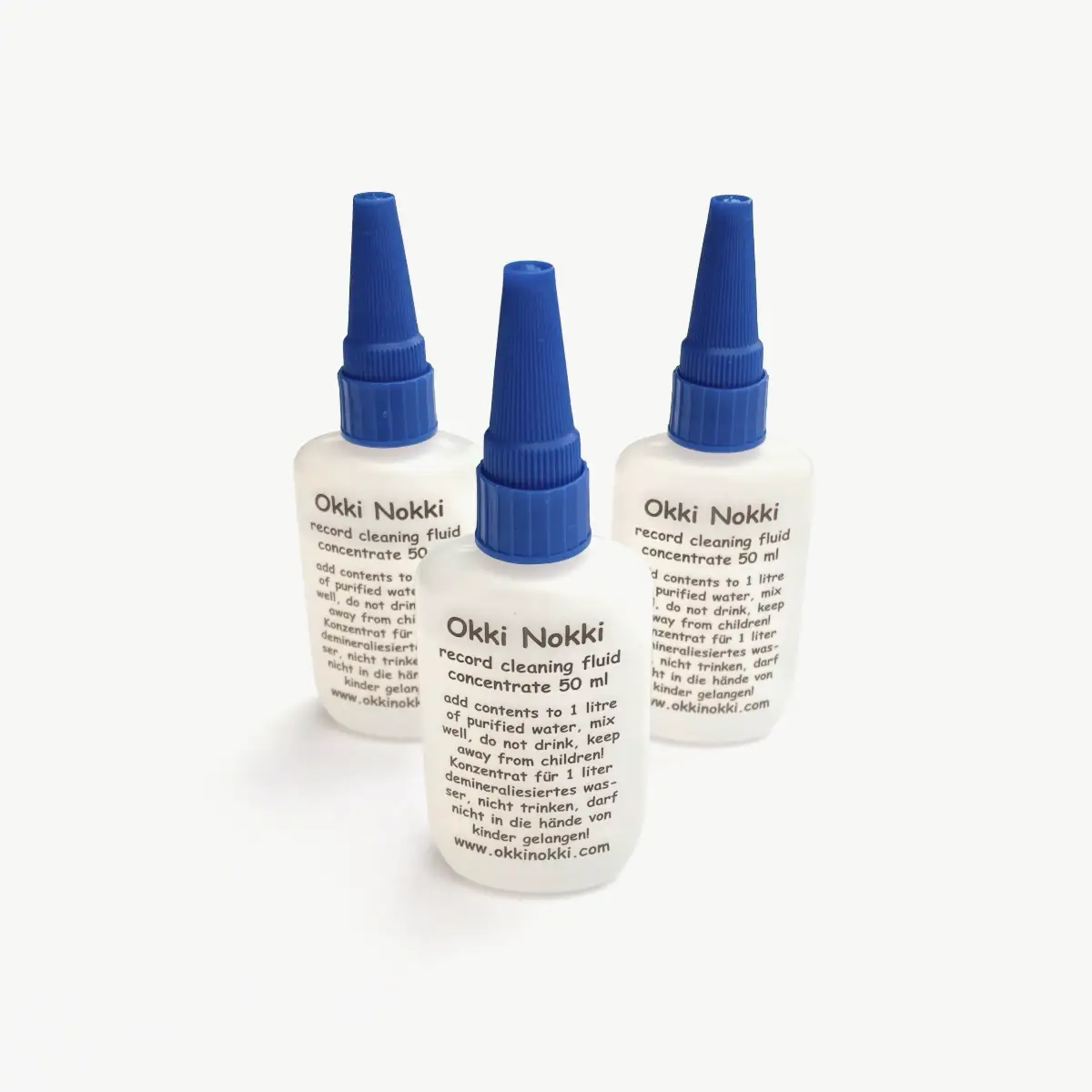 Okki Nokki record cleaning concentrate 3 pack