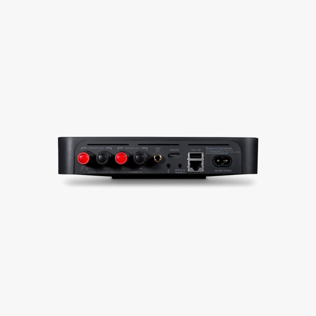 Bluesound Powernode Edge in black finish