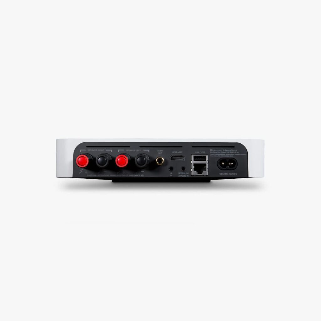 Bluesound Powernode Edge in white finish