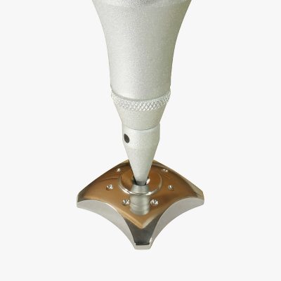 Quadraspire floor spike with QX7 floor protector