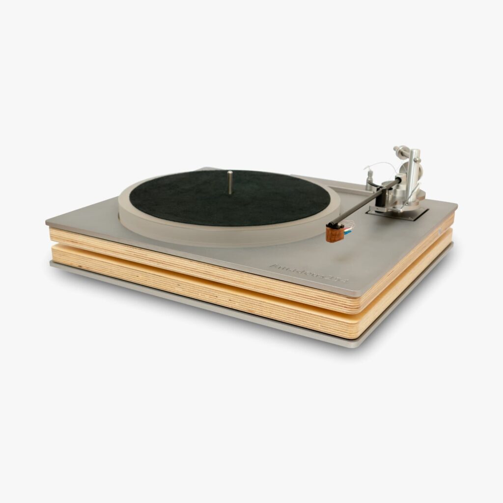 Well Tempered Lab Amadeus 254 GT turntable in aluminium finish