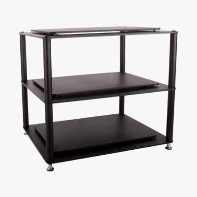 Custom Design Quadraphonic HiFi 3 tier equipment rack