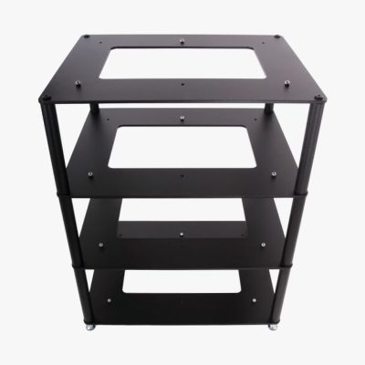 Custom Design Quadraphonic HiFi 4 tier equipment rack