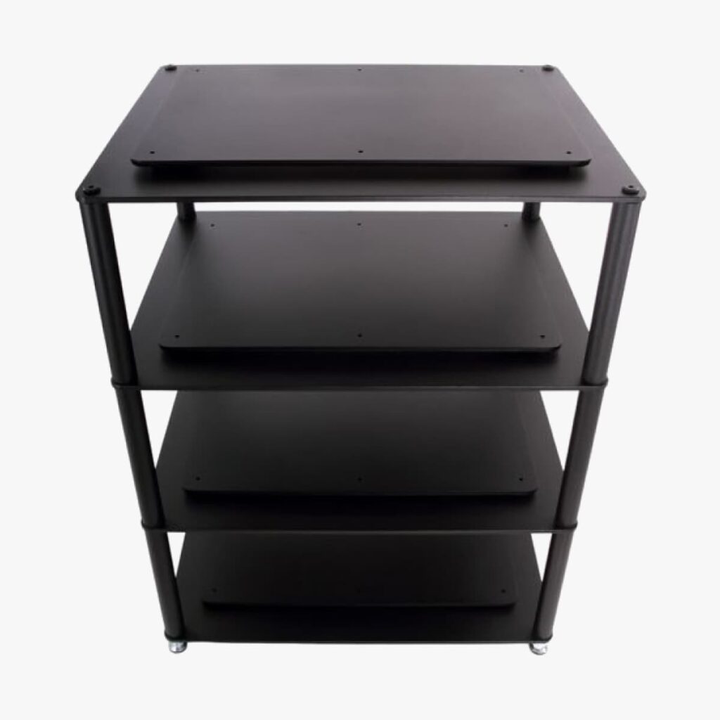 Custom Design Quadraphonic HiFi 4 tier equipment rack