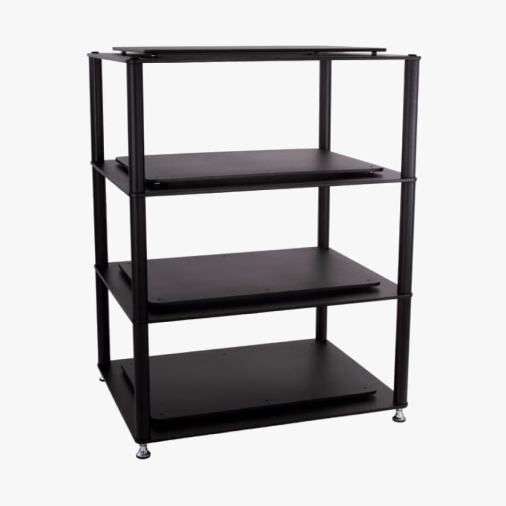 Custom Design Quadraphonic HiFi 4 tier equipment rack