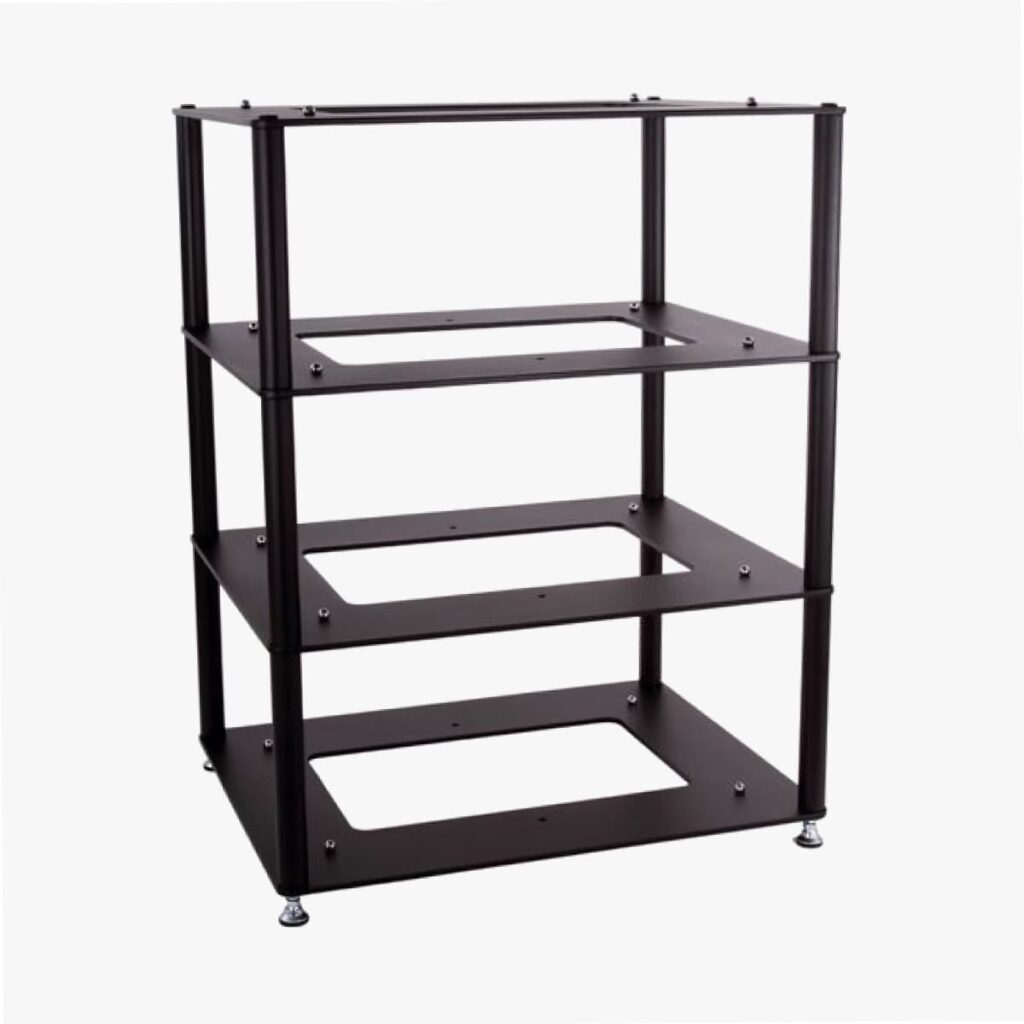 Custom Design Quadraphonic HiFi 4 tier equipment rack