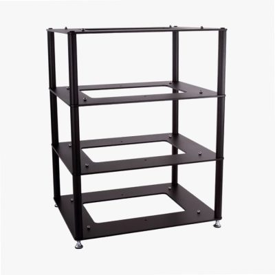 Custom Design Quadraphonic HiFi 4 tier equipment rack