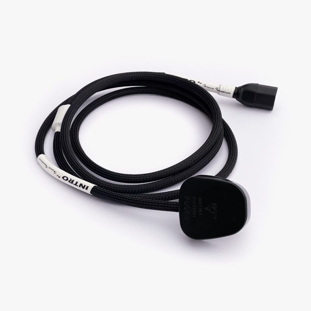 INTRO by Black Rhodium mains power cable