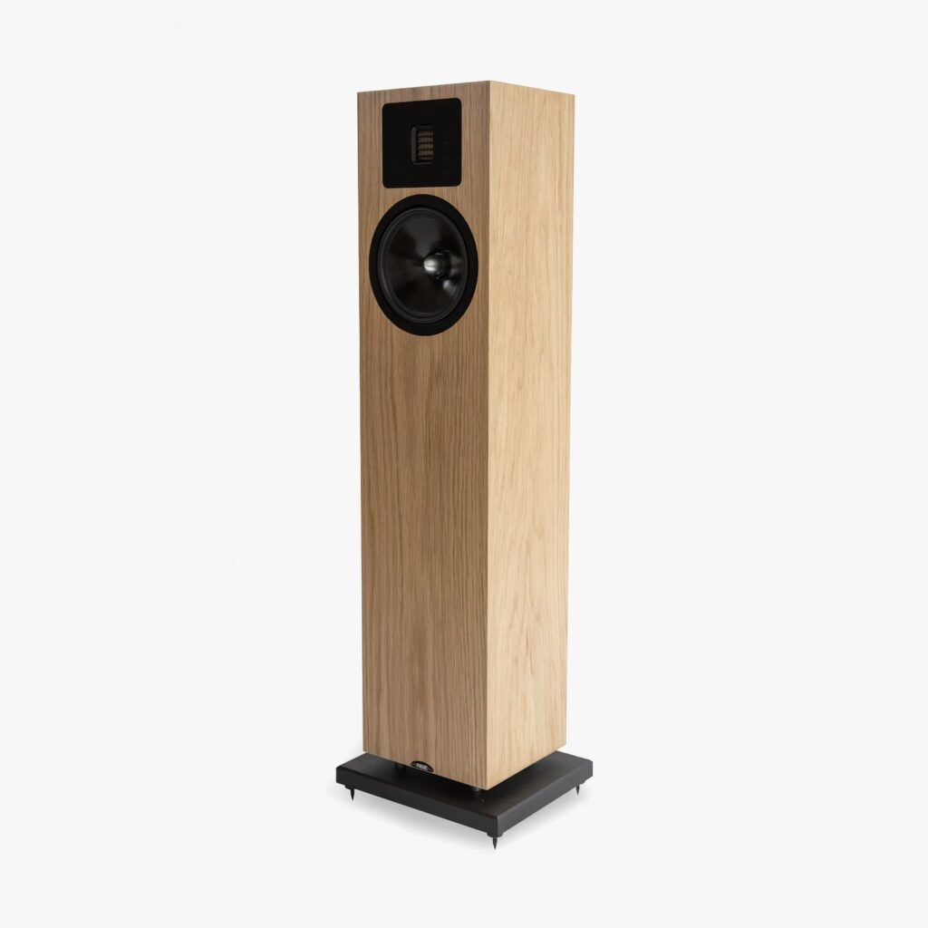 Neat Elite Classic speaker in natural oak