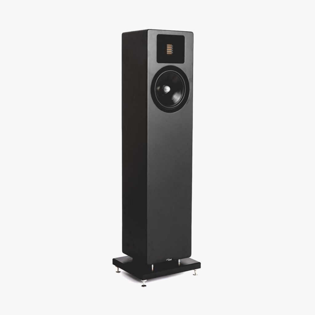 Neat Elite Classic speaker in textured black