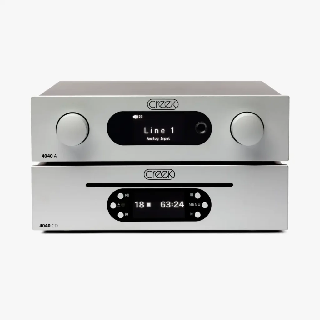Creek 4040 integrated amplifier and CD player