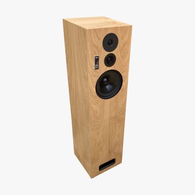 Graham Audio LS8/1F floorstanding speaker in natural oak finish