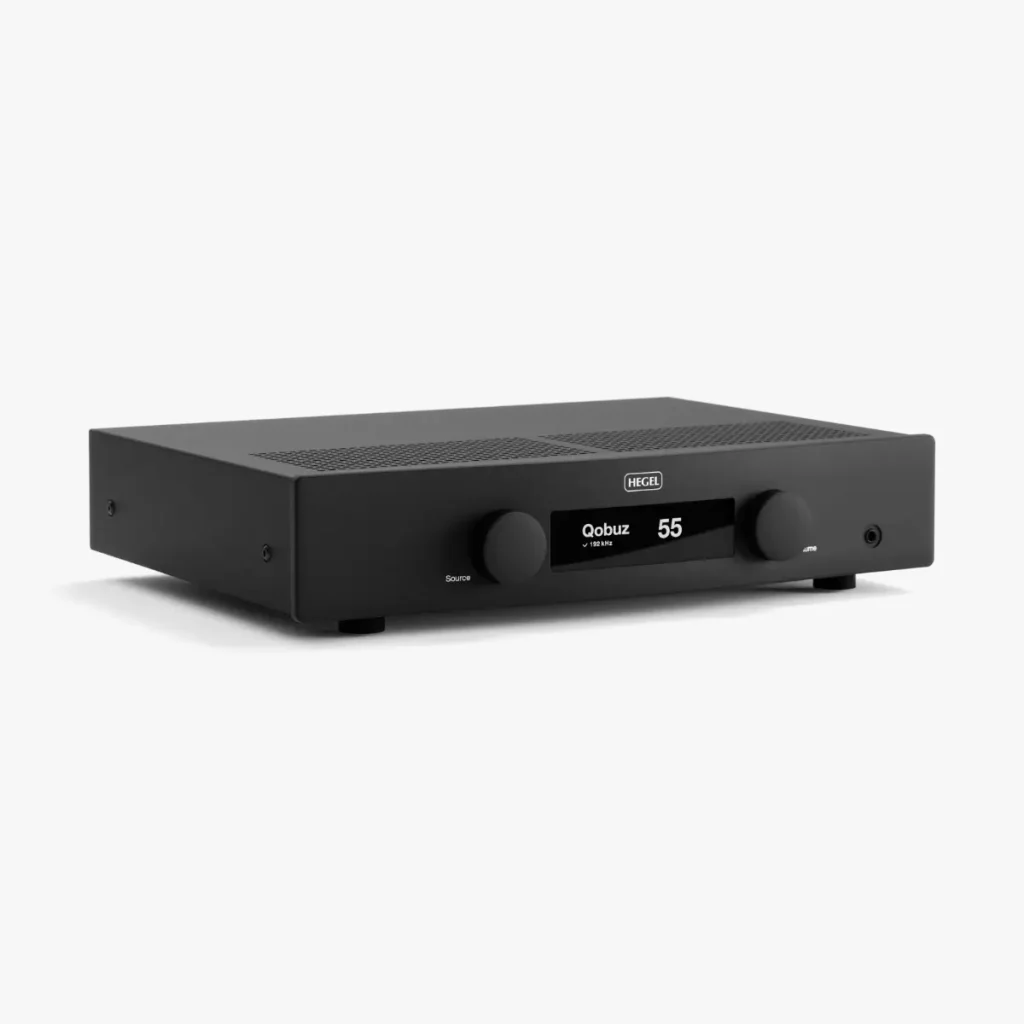 Hegel H150 streaming integrated amplifier in black finish