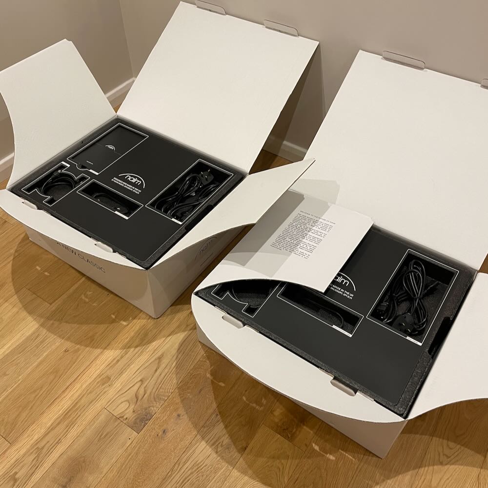 Naim NAP 350 mono power amplifiers