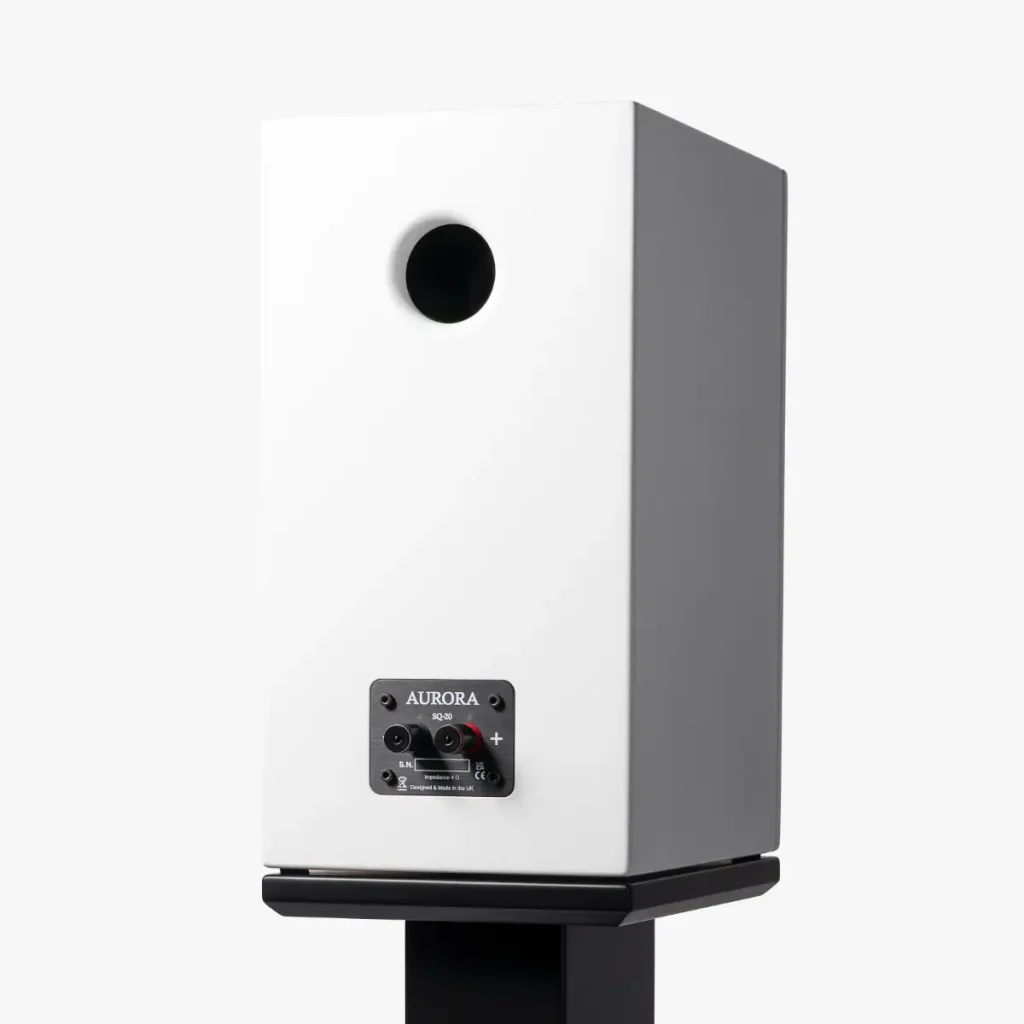D'Von Audio Aurora SQ-20 standmount speaker rear panel