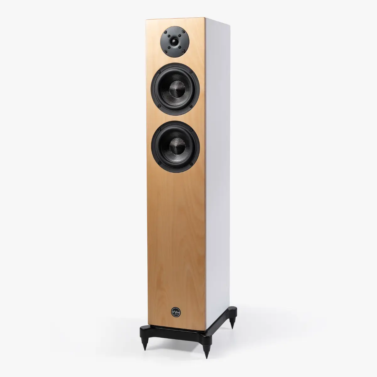 D'Von Audio Aurora SQ-30 in birch / white finish