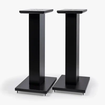 D'Von Audio speaker stands in black finish