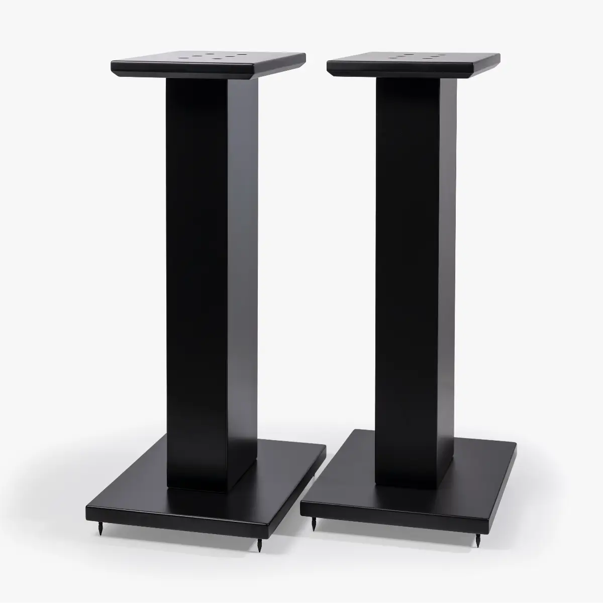 D'Von Audio speaker stands in black finish