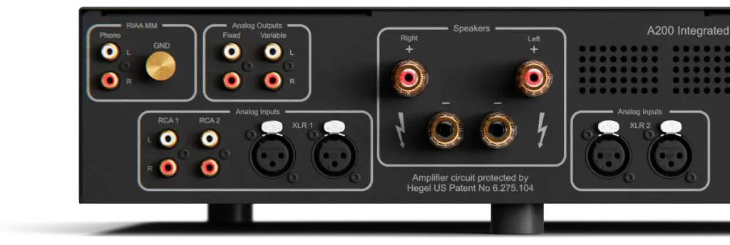 Hegel A200 integrated amplifier