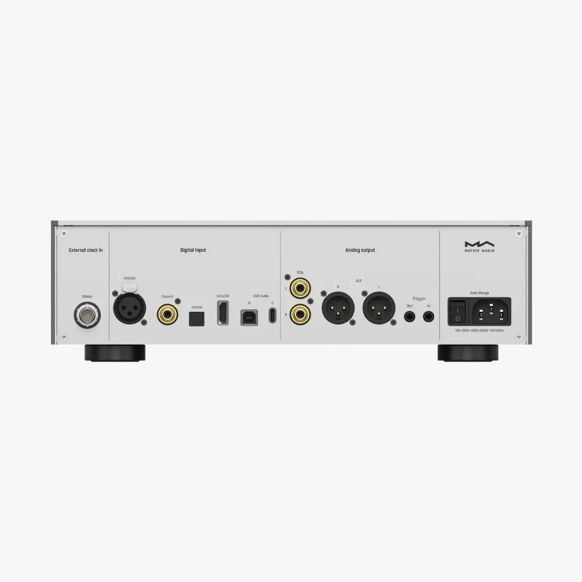 Matrix Audio ND-1 DAC rear