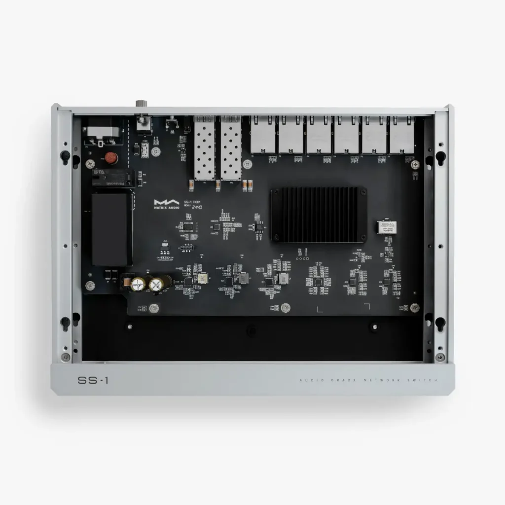 Matrix Audio SS-1 network switch internals