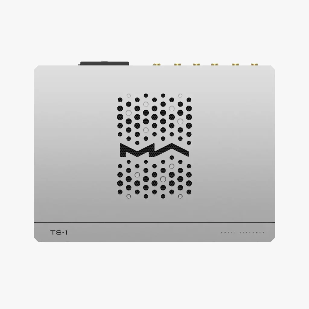 Matrix Audio TS-1 music streamer top panel